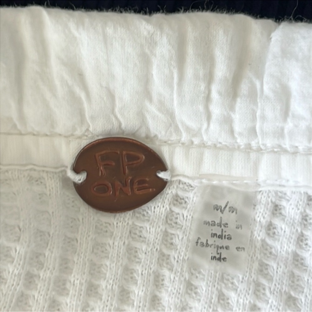 Free People One Scout Oversized Jacket White Size M - Picture 11 of 13